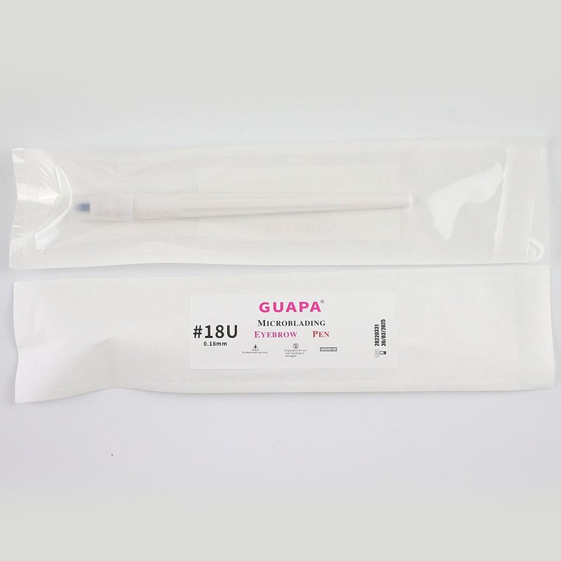 Pack of 20 Black Microblading Disposable Handpiece with Needles 18U
