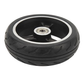 5.5 In Scooter Rear Wheel Rubber Tire Aluminum Alloy Hub Shock Absorption Anti Slip Scooter Rear Tire Wheel for Electric Scooter