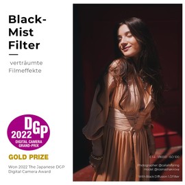 K&F Concept Black Mist 1/4 Filter Black Promist 1/4 Filter Effect Filter