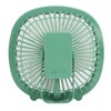 Desktop Fan Power Adjustable Low Noise Rechargeable Mini Portable Vertical