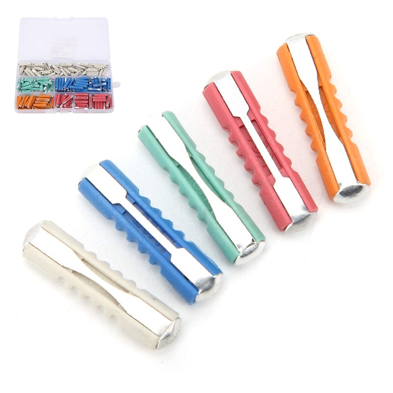 200 Uds 5A/8A/10A/16A/25A Kit de Fusibles para Coche Fusible Europeo
