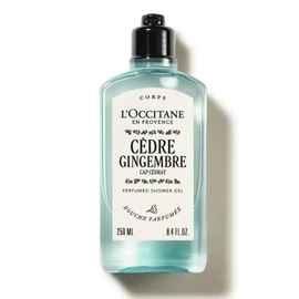 L'OCCITANE Cèdre Gingembre Shower Gel (formerly Cap Cédrat) – 250 ml – Made in France