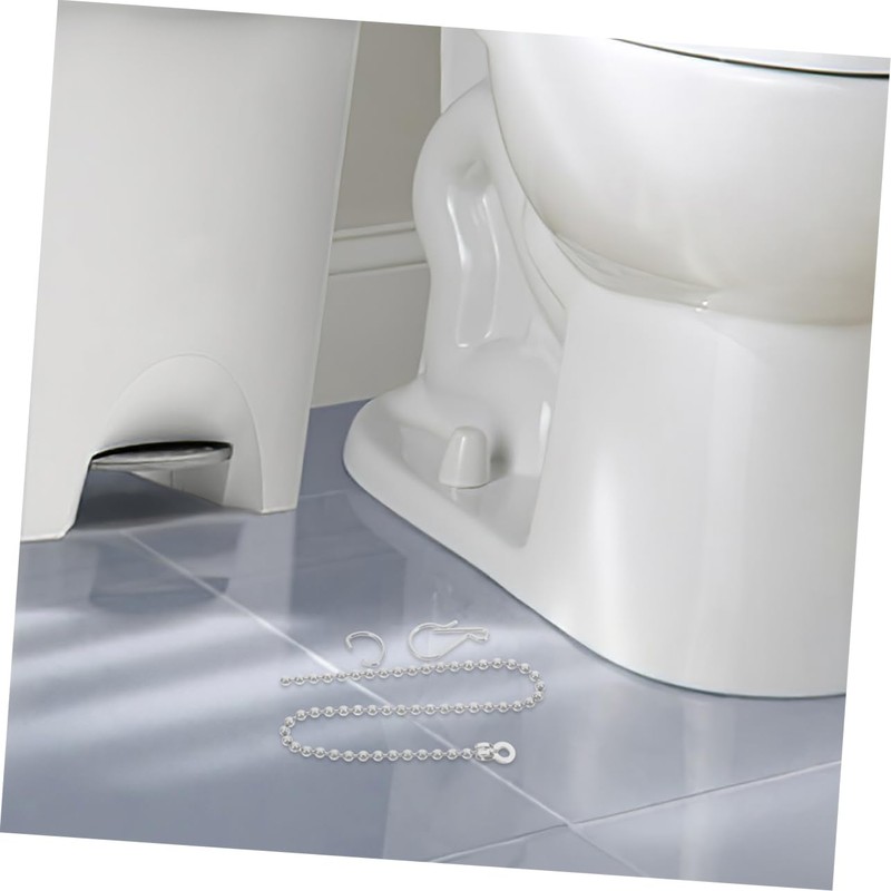 WHAMVOX Stainless Steel Toilet Flapper Chain Replacement Pcs Fit for
