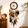 Dream Catcher Native American Boho Dreamcatcher Rattan Wall Decor, Handmade