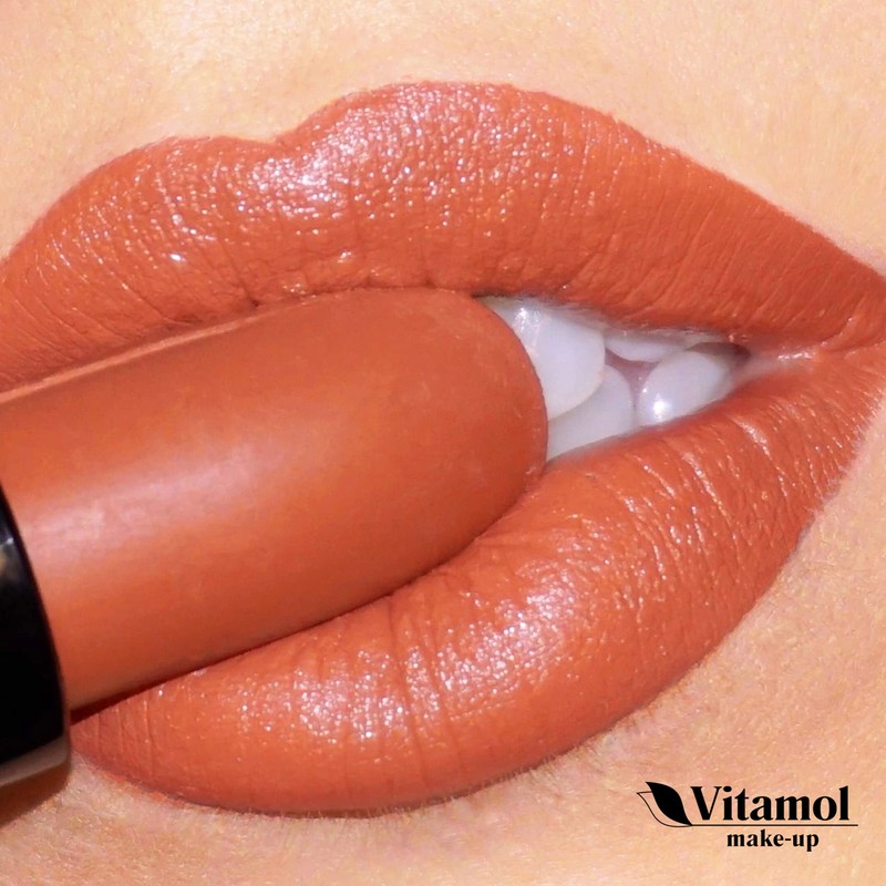 Vitamol Make up Diva Pure Lipstick Semi-Matte Lipstick Intense Organic