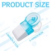 Wenrecu Personal Pill Dispenser, Portable Pill Taker Remover, 3Pcs Medication