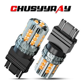CHUSYYRAY For Freightliner Cascadia 2008-2017 LED Front Turn Signal Light 3157 4157NA Bulb