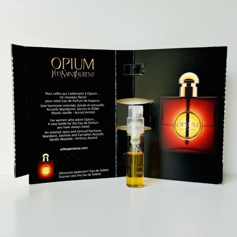 Yves Saint Laurent YSL Black Opium Perfume Collection Sample Vial