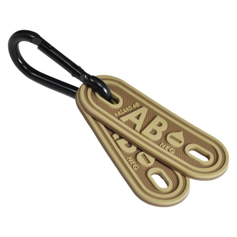 Hazard 4 Blood Type Lacer 2-Pack (AB Negative) - Black