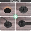 M METERXITY 6-Pack Rubber Grommets for Wiring 27mm Desk Grommet