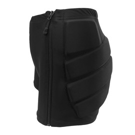 Crash Shorts for Adults, Ice and Roller Skating Figure Skating Hip Protection Shorts, One Piece Design, Thin and Breathable, Highly Elastic Material with Sponge, Large Area (XL)