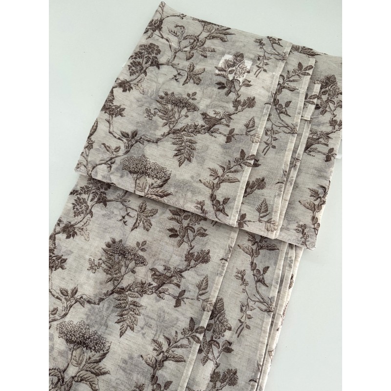 Laura Ashley Window Curtains 2 Panels 38 x 84 Beige