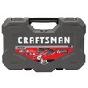CRAFTSMAN OVERDRIVE 49-Piece Gunmetal Chrome Mechanics Tool Set, Standard SAE/Metric