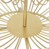 2 Tier Fruit Bowl Modern Nordic Design Geometric Detachable Gold