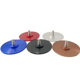 EBIEFLY Large Air Quick Connector Vacuum Vac U Lock Machine Attachments Suction Cup Reciprocating Saw Adapter Prevent Rotation Sawzall Smooth Aluminum Alloy 12cm/4.7in (Red Large)