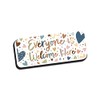 Ashley Productions Magnetic Whiteboard Eraser, Everyone is Welcome, 2" x
