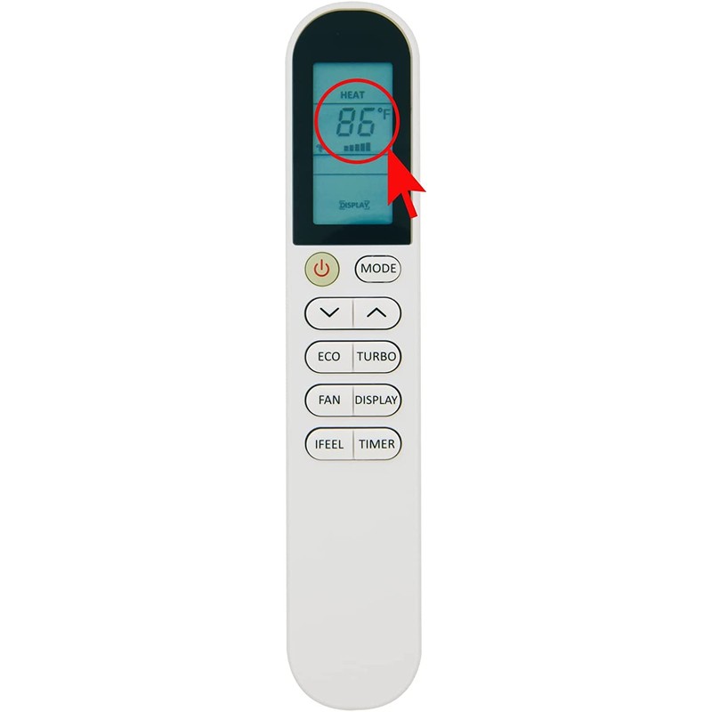 Replacement Remote Control for Daizuki AC Room Air Conditioner DXTH12E426-20