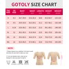 Gotoly Women Waist Trainer Corset Tummy Control Shapewear Upper Arm