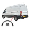 appRUN Wheel Arch Trim Moulding Rear Left For FORD Transit