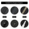 105 Pieces Zipper Repair Kit #3#5#8, Zipper Replacement with Install