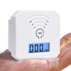 Wxaxyuii Carbon Monoxide Detector,Portable Smart CO Alarm with LCD Display