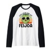 Feijoa Gardener Keep Calm Eat Fruit Lover Raglan Baseball Tee