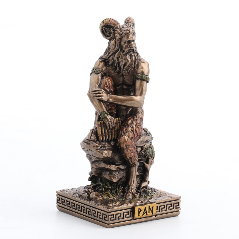Veronese Design Pan Greek God of The Wild Resin Hand