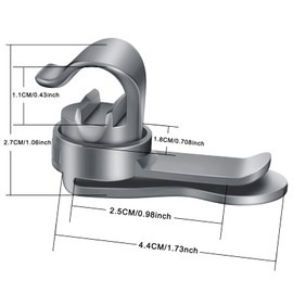 3 Pcs Bladder Clip Water Tube Clip Hydration Hose Magnetic Clip Military Backpack Clip Tactical Backpack Accessories Source Hydration Pack Water Bladder Holding Drinking Valve Tube in Place(Gray)