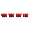 Le Creuset Set of 4 Mini Stoneware Moulds 100 ml