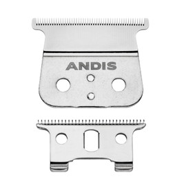 Andis Andis 04850 GTX T-Outliner Stainless Steel Deep Tooth Replacement Blade for Trimmer, Carbon Steel Comfort Edge Blade - Zero Gapped - Polished (Pack of 1)