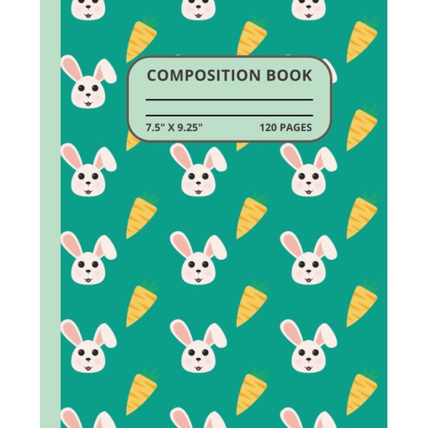 Easter Notebook , Composition, Journal for Girls or Boys ,