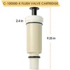 Upgraded C-100500-K C-100500-Kit Flush Valve Cartridge Assembly Kit for m-101526-f3