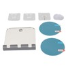 Anti Fog Shower Mirror Fogless Bathroom Shave Mirror Acrylic Shatterproof