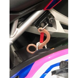 Kijima P00052 Motorcycle Helmet Lock Holder Helllock Assist α Copper, Copper