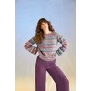 Sirdar Jewelspun Chunky Knitting Pattern - 10702 Ladies Sweater