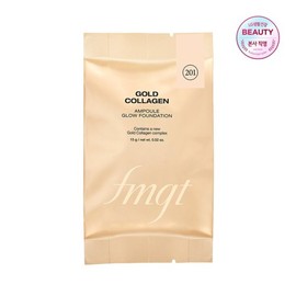 The Face Shop 골드콜라겐 앰플 광 파운데이션 (리필) 15g Gold Collagen Ampoule Glow Foundation (Refill) 15g