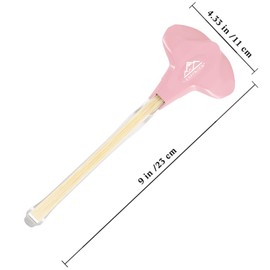 EASTROCK Guitar Bow, 2-in-1 Real Horsehair Guitar Bow for Acoustic, Create Violin & Cello-Like Sounds, Christmas Birthday Gift for Guitar Player and Music Lover, Long Pink