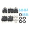 5A Thermal Circuit Breaker with Quick Connect Terminals Waterproof Cap