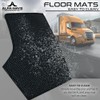 ALFA-WAYS Rubber Floor Mats fits Freightliner Cascadia 126 (2018 -