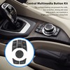 Central Console Multimedia Button Kit Multi Media Control Key Cover