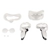 5 in 1 Silicone Cover Set for Quest 2 Includes