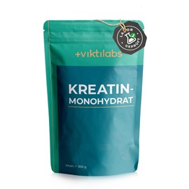 Kreatin Monohydrat Pulver - ultrarein & optimal löslich - Feinstes mikronisiertes Pulver für bessere Aufnahme - Ideal für Leistungssteigerung - Laborgeprüft & ohne Zusätze (1er Pack)