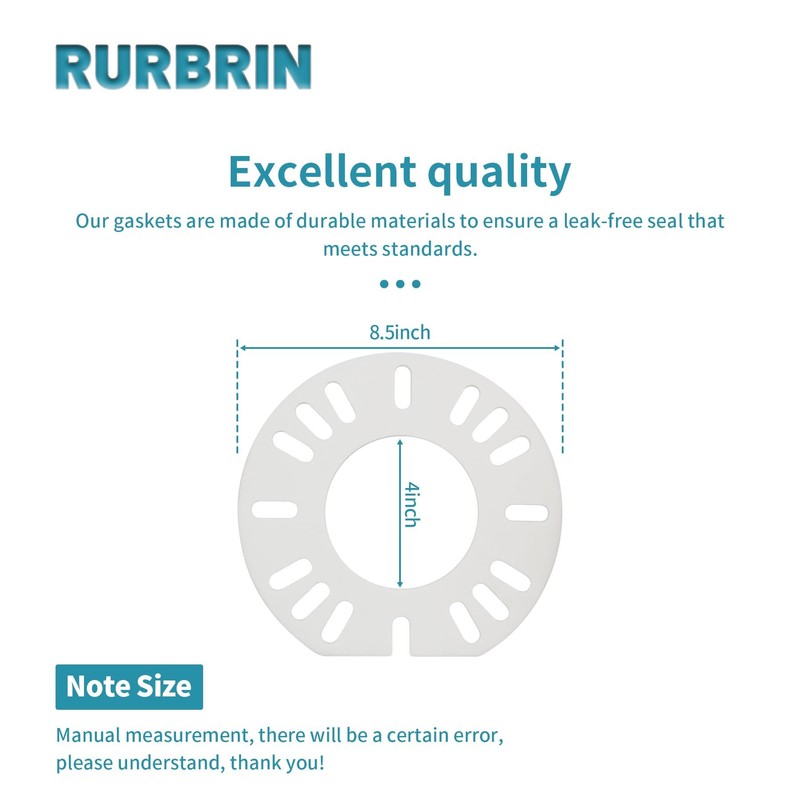 RURBRIN 9550X Burner Mounting Gasket Replacement Compatible with Universal &
