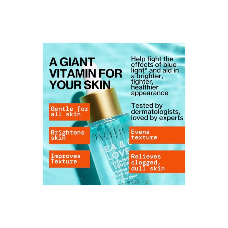 Pacifica Sea c love vitamin serum, 1 Fl Ounce
