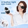 eZAKKA Eye Patche, Extra Size Reusable Silk Eye Patches for