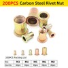 Manual Rivet Nut Gun for M3–M8 Threaded Inserts – Double-Handle