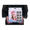 Winter Party Glitter Tattoo Set with Biodegradable Glitter - Made