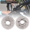 Keenso Cassette para Bicicleta,8 Velocidades 11-28T Cassette para MTB Bicicleta