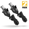 Wrzbest Sports Referee Coach Whistle，Bulk Dolphin Shape Pealess Plastic Whistles
