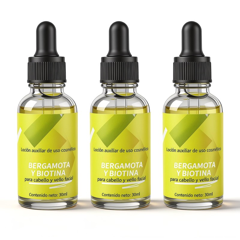 3PCS Aceite Para Barba De Hombre, Beard Serum, Barba Kit